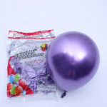 12" Chrome balloon