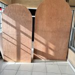 Foldable backdrop board