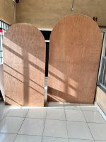 Foldable backdrop board